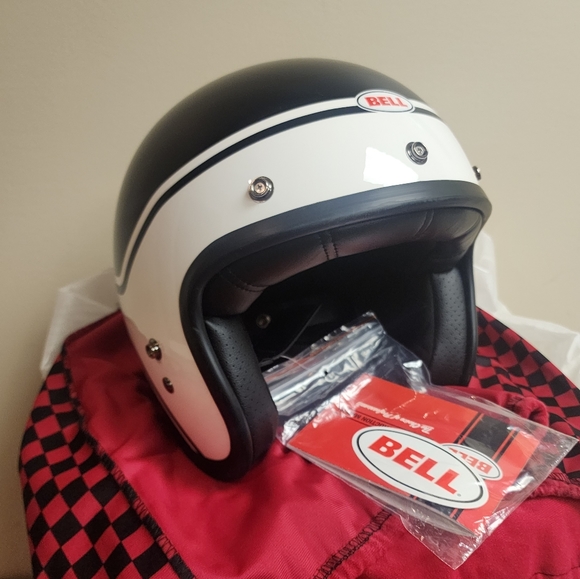 Bell Helmets Accessories Size Large 596cm Bell Custom 500 Motorcycle Helmet Dot Poshmark
